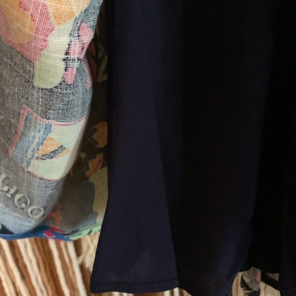 ModCloth Navy Vacation Island Midi Skirt Size XXS - Picture 11 of 14